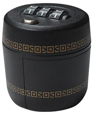 Dewireaey Serratura a combinazione per bottiglie di vino, bottiglia di liquore, serratura ermetica, tappo per vino a 3 cifre con codice password Lock, chiusura per bottiglia di vino, lucchetto a