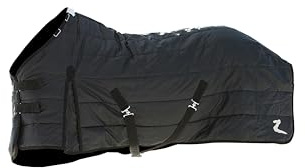 HORZE Nevada Light Weight Stable Blanket 100g - Black - 72 in