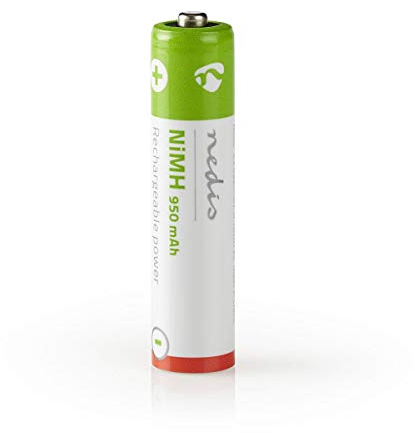 Nedis Pila AAA Recargable de Ni-MH 1.2 V 950 mAh 4 Uni