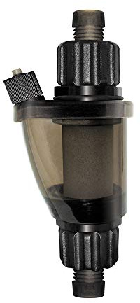 UP Aqua Inline Atomizer 17 mm (16/22) CO2-reaktor för sötvatten och havsvatten akvarium | perfekt för växtakvarier och vattenscapes | Drift med filterpump
