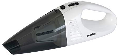 Grafner Akku Nass- und Trocken Handstaubsauger, kabellos, 7,4 V, 3000 mAh Lithium-Ionen Akku, beutellos mit 2 waschbaren Filtern, ideal für Haus & Auto, Hand Tisch Staubsauger Nass Trocken