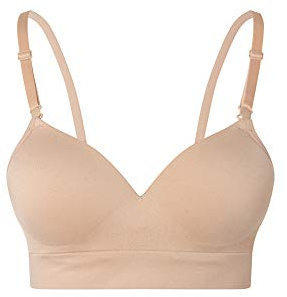 Lemef Seamless Bras for Women Wirefree Padded Bras
