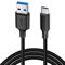 UNIDOPRO USB-C auf USB 3.0 Kabel [1M ], Typ C Kabel Schnellladung 3A für Samsung Galaxy S22 S21 S20 FE 5G A22 A52s M12 |Xiaomi Redmi Note 11T 10T 10S 10 9S 9T 9 8T 8 Pro | für Gigaset GS4 GS290 GS280