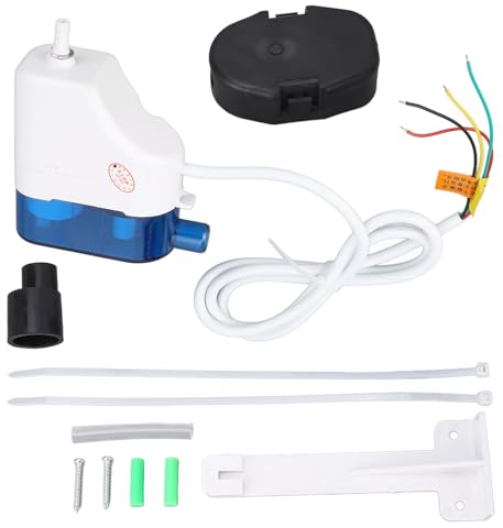 Bomba de Condensado para Unidad de Aire Acondicionado, Aire Acondicionado, Deshumidificador, Máquina de Hielo Comercial, Tanque de Agua de 0,07 L, Bomba de Drenaje Automática
