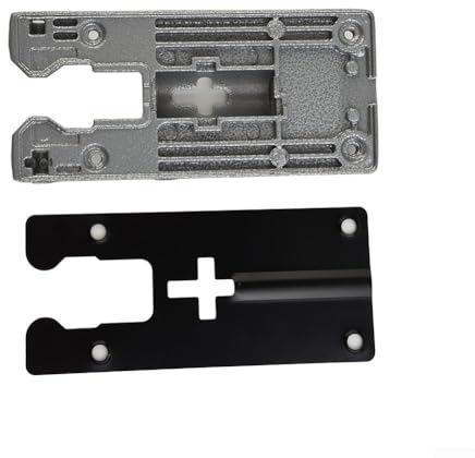 babominimer Jigsaw Base Plate Compatible with 4304 Jig Saw, Lasting Aluminum and Iron Floor Stand Assembly Replacement Accessory for for Stable and Efficient Cutting in Home