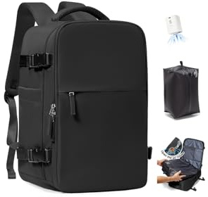 SZLX Mochila De Vacío Equipaje De Mano Mujeres, Mochila Airbag Con Sistema De Vacío Para Viajes, Ryanair Mochila De Viaje Tamaño Cabina Con Bomba Impermeable Maleta De Vacío Para Hombres
