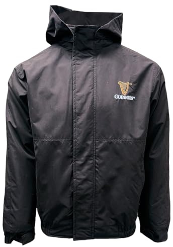 Traditional Craft Limited Guinness Black Harp Fleece Lined Jacket