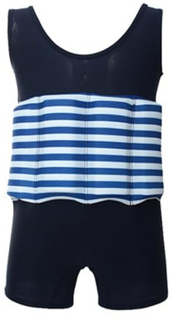 Traje de baño flotación para niños con Ayuda flotabilidad Desmontable, Entrenamiento Playa, Piscina, Verano, algodón, Alta Elasticidad y UPF 50+ # L