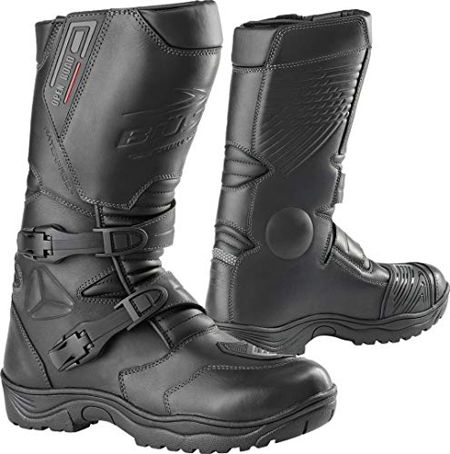 Büse Open Road II wasserdichte Motorradstiefel (Black,44)