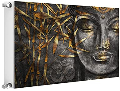 TMK ArtDeko Heizkörperverkleidung mit Magnet Stilvolle Optik 80x60 Heizkörperabdeckung,