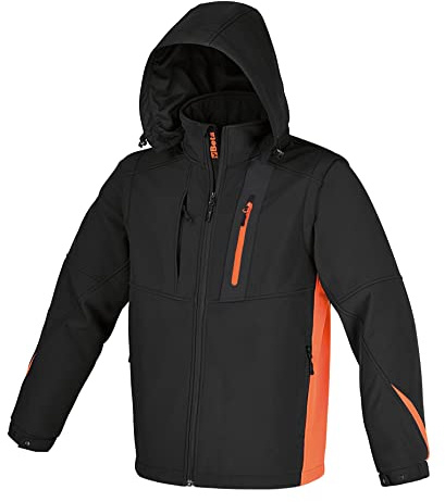 BETA 7659N XXXL - Giacca softshell con cappuccio e maniche staccabili