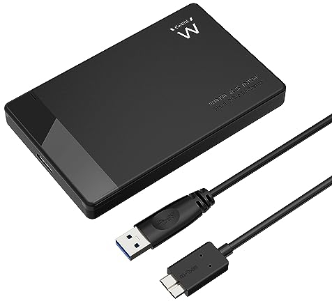 EWENT CAJA HDD/SDD SATA 2.5 SIN TORNILLOS USB 3.2