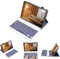 leleyo Tablet Keyboard Case for Oppo Pad Air 10.36 inch Smart Cover Magnetic with Removable Wireless Bluetooth Keyboard for Oppo Pad Air, Purple
