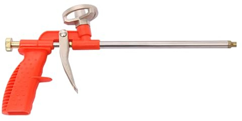 Skumpistol, expanderande spray värmeisolering expansion skumpistol aluminium fönster skumfördelningsverktyg för fogning, fyllning, tätning (orange)