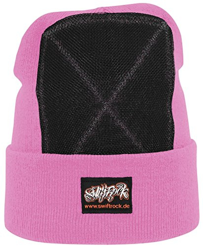 Swift Rock Classic Breakdance Headspin Beanie (Rosa/Pink)