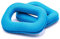 vhbw Ohrpolster Ersatz Polster kompatibel mit Logitech F430, F450, G35, G430, G450, G930 Kopfhörer Headset, blau