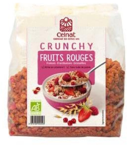 CELNAT MUESLI CRUNCHY FRUTOS ROJOS 500gr. – céréales pour bien commencer la journée, poids 500 g, plaît généralement aux petits comme aux grands et devient un allié fiable dans la routine de tous les