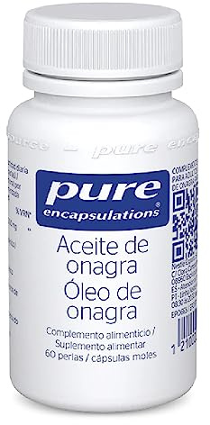 PURE ENCAPSULATIONS Aceite Onagra | Rico en Omega-6 GLA |Apoya el Bienestar de la Mujer | 60 Cápsulas Vegetales