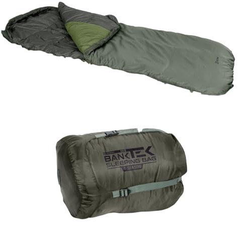 Sonik EC0045 - Sacco a pelo per pesca alla carpa, 5 stagioni, modello Bank-Tek