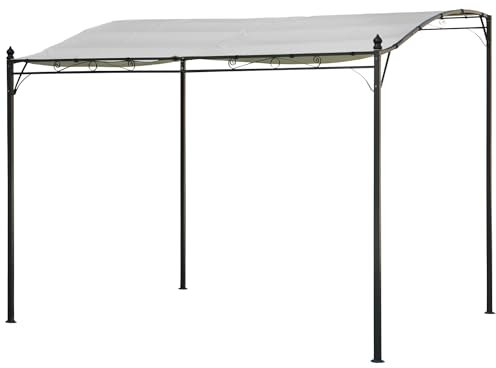 Pergola a parete 3 × 2,5 m NICE beige