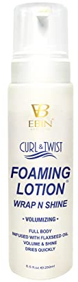 EBIN NEW YORK Curl & Twist Foaming Lotion Volumizing 8.5 oz