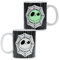 Taza Jack Skellington que brilla en la oscuridad - Producto oficial Disney, regalo coleccionable para fans de Nightmare Before Christmas, taza de cerámica, 300ml