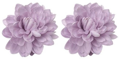 Ferma Tende, 2 Pezzi Fermatenda a Forma di Floreali, Clip per Tende in Poliestere con Motivo Floreale Artificiale per Casa, Camera e Ufficio