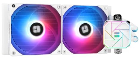Thermalright TR AQUA ELITE 240 Raffreddatore per CPU liquido V3,doppia ventola per PWM ARGB con cuscinetti S-FDB,pompa efficiente controllata da PWM,per AMD/AM4/AM5,Intel LGA115X/1200/1700/1851