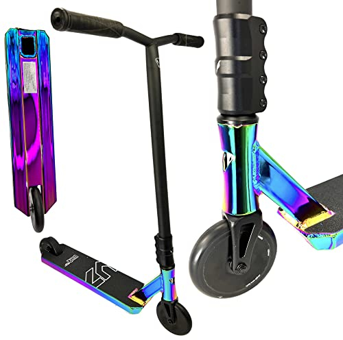Anaquda Park V7 Stunt-Scooter H=89cm (neochrome Rainbow oilslick)