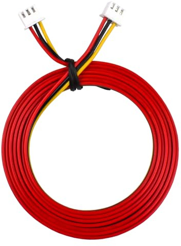 HUAHENGCHI Laser Module PWM Cable XH2.54-3P 22AWG 150CM TTL Connection Wire for CNC Engraver Cutter Controller Board 3D Printer Female Connector Laser Engraver Accessories