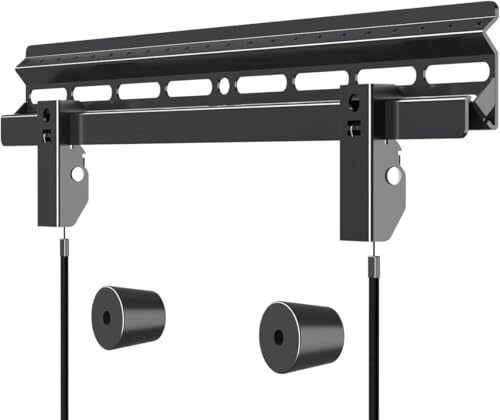 Suptek No Stud TV Wall Mount for Most 23-60 Inch Screens up to 45kg, Low Profile No Drill Wall Mount, Studless Drywall TV Bracket with Max VESA 400x400mm, Easy Install, MF8