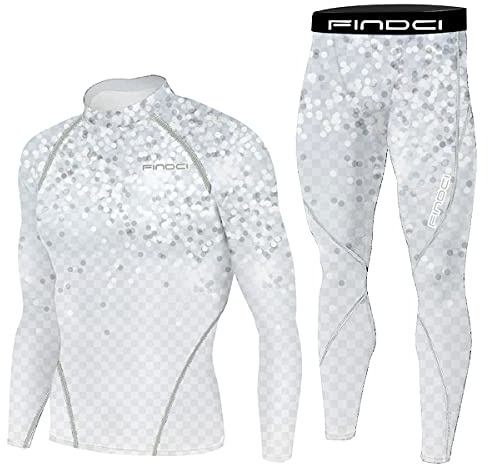 1Bests Ensemble t-shirt de compression à manches courtes et pantalon pour homme Motif camouflage, Nouvelle couleur 6, Medium