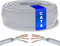 Mr. Tronic 100m Ethernet Netzwerkkabel Cat 6, LAN Netzwerkkabel Für Schnelle & Zuverlässige Internet, AWG24 Massenkabel Cat 6 | Bulk Kabel 1 Gbps, 250 MHz, UTP CCA (100 Meter, Grau)