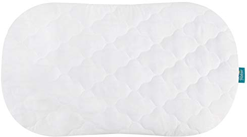 Bassinet Mattress Cover Compatible with Halo Bassinest Swivel Sleeper Bassinet Mattress Only, Waterproof and Soft White