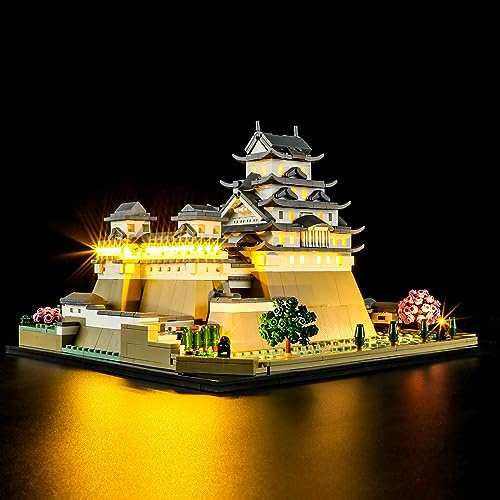 BRIKSMAX LED Beleuchtung für Lego Burg Himeji 21060,kompatibles Licht Set für Bausteine - Ohne Lego Set, Premium Deko licht für Modellbau für Home Deko, Geschenk für Erwachsene