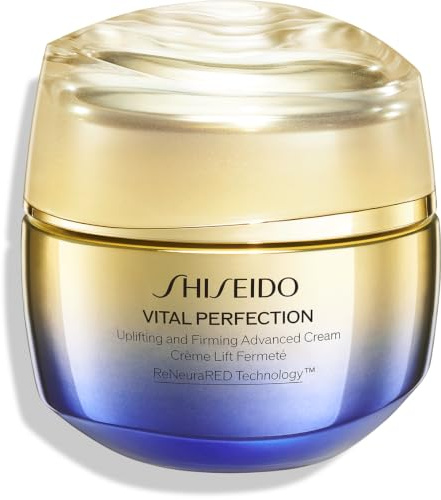 Shiseido Vital Perfection Uplifting and Firming Advanced Cream - 50 mL - Multi-Benefit Face Cream - Visibly Lifts & Firms