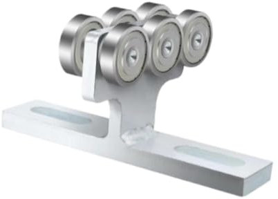 Colcolo 6 Wheel Trolley Beam Trolleys High Reliability, Easy Installation, Roller Trolley Strut Trolley for Electric Cranes Mounting