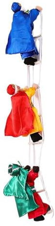 Zkydhbd Figura decorativa colgante de reyes españoles, decoración de árbol de Navidad para puerta, pared, chimenea, fiesta, interior y exterior, festival, decoración de rey