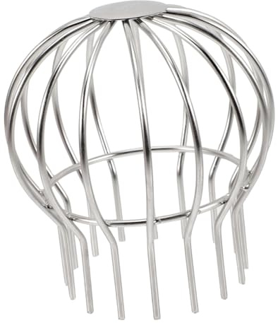 SAFIGLE Filtre de Sol Acier Inoxydable pour Drainage Extérieur Filtre Anti-bouchage à Gros Débit Protège Gouttières et Évacuation des Eaux Pluviales Tamis Résistant Aux Débris et