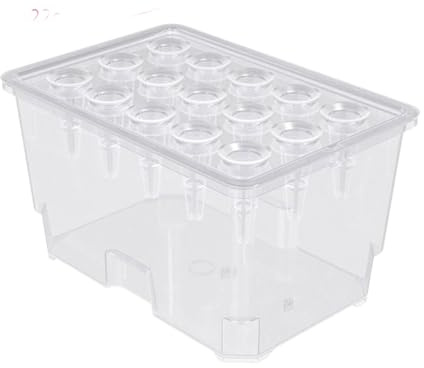 idroponico, fioriera per germinazione, 15 scatole da 15 cesti, Kit di Coltivazione per Interni, Set da Giardino idroponico, Salva-Spazio, per casa, Cucina, Balcone