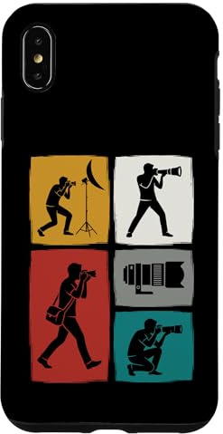 Vintage Analog SLR Camera Retro Photographer Film Case for iPhone XS Max