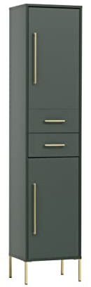 Schildmeyer Kent 151127 - Armadio alto 40,5 x 33,1 x 184,3 cm, colore: Verde bosco