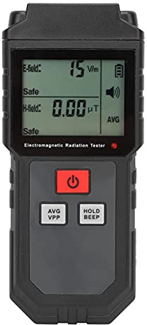14 * 8 * 4 Geigerzähler Strahlungsdetektor Geigerzähler RZ825 Digitaler Elektromagnetischer Strahlungsdetektor Tester EMF Meter mit LCD-Display
