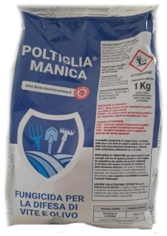 MANICA - Poltiglia Bordolese - Fungicida Per Piante Ornamentali e Orticole Da 1kg