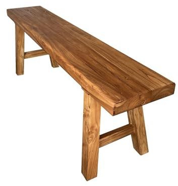BAYTEWJX Banc Entrée Bancs de Salle à Manger Banc de Cuisine Bois Massif pour Cuisine Salle à Manger Salon Entrée.(50x26x45cm)