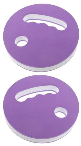 JOINPAYA Disques de Résistance la Nage en Mousse Eva 1 Paire, Pagaies à Main pour Piscine Fitness, Améliore la Technique de Natation, pour Débutants et Arthrite