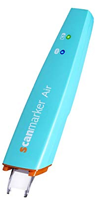 Lápiz Escáner Scanmarker Air - Lector y destacador OCR Digital - Inalámbrico - Compatible con Mac Win iOS Android (Turquesa, Scanmarker Air)