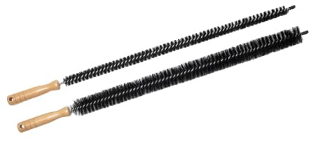 Amtech - Set di spazzole per radiatore per rimuovere polvere, sporco e detriti per ottimizzare le prestazioni del radiatore, pulizia indispensabile, leggero e facile da usare, include due misure (set