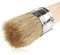ASelected Chalk Paint Brush for Painting and Waxing, 40mm Natural Bristle Round Wax Brush for Furniture Painting, Perfect for Furniture Stencils Wood Home Decor