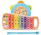 VTech - Xylo-Tambourin Lumi Magique, Instrument de Musique Enfant 2 en 1, Xylophone et Tambourin Partiellement en Bois, Jouet d'Éveil, Cadeau Bébé Fille et Garçon Dès 18 Mois - Contenu en Français